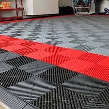 PVC Tiles floor/Plastic floor grating/flooring tiles/garage flooring 6