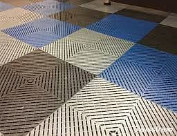 PVC Tiles floor/Plastic floor grating/flooring tiles/garage flooring 15