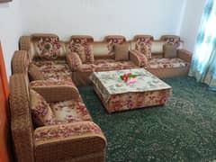 Sofa set for Sale: Only 40 Thousand Rupees, Location: Naval Anchorage,