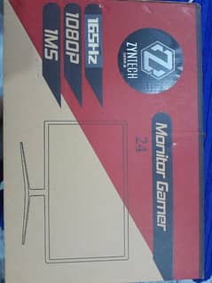 Zyntech 165hz gaming monitor with box(best for pubg, valorant)