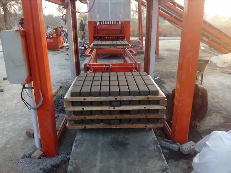 lightweight concrete blocks paver and tuff tile making automatic plant 2
