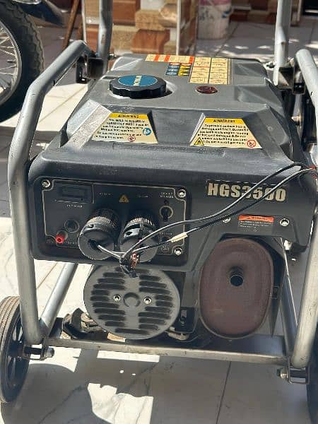 HYUNDAI HGS 3500 3.5KVA GENERATOR USED LIKE NEW 1