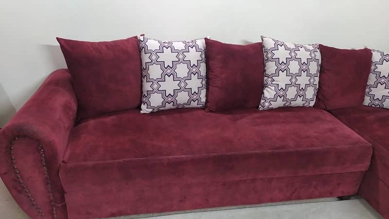 L-shaped sofa set for sale 1