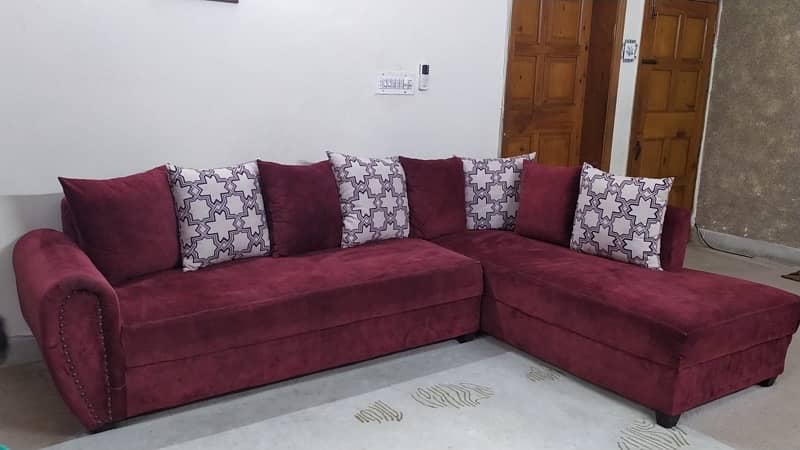 L-shaped sofa set for sale 2