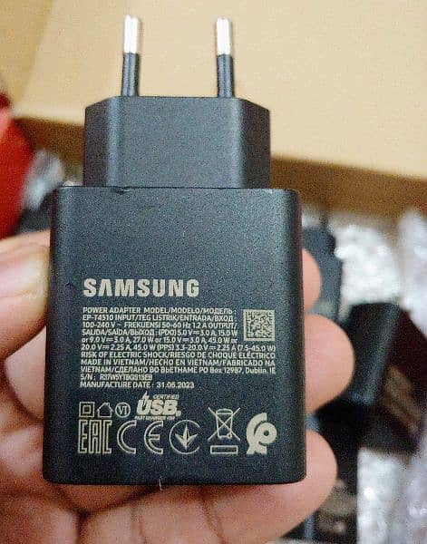 Samsung 45W Original Super Fast Charger Galaxy S24 Ultra s23 S22 watt 2