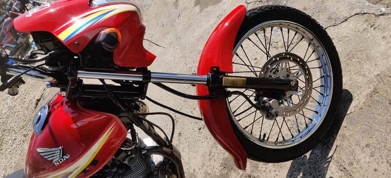 Honda Deluxe 125 Genuine condition Bick for Sale Lahore number 7