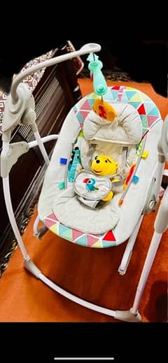 Electric baby swing