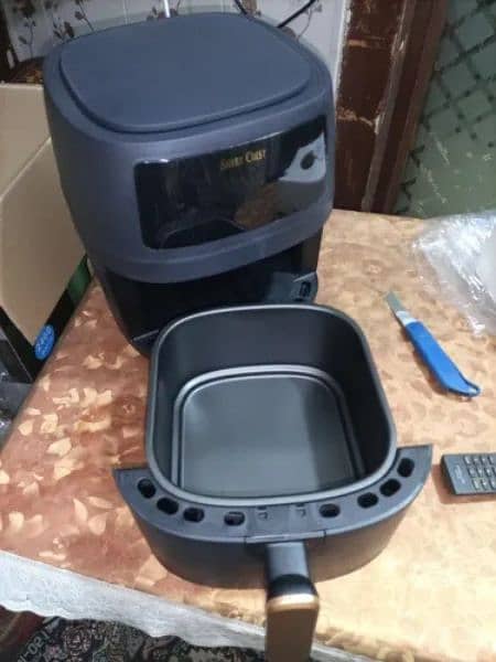 New) German LCD Touch Air Fryer - 8.0 Liter Large Capacity 2