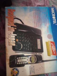 MICROTEL DUAL TELEPHONE WITH WIRELESS PHONE