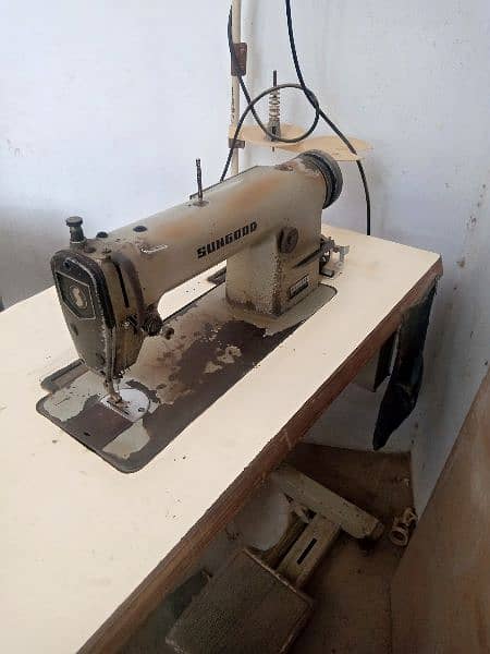 sungood sewing machine best condition with sarway motor 0
