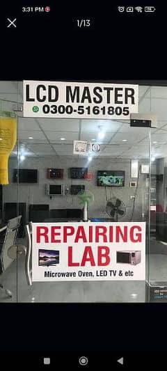 LED TV Repairing and Microwave Oven Etc