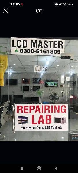 LED TV Repairing and Microwave Oven Etc 0