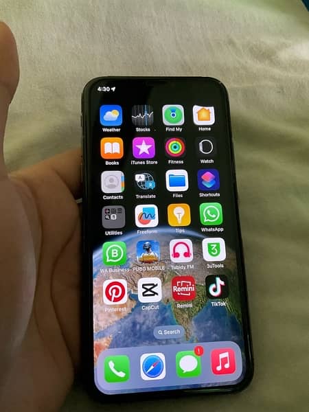 Iphone x non pta , 100 battey health , beast  for pubg and cameras 4