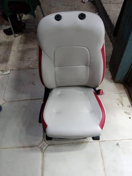 Leather Car Seats Covers Matting - Alto Mira Picanto Cultus Wagon R 3