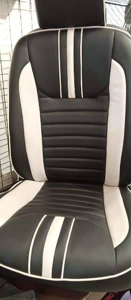 Leather Car Seats Covers Matting - Alto Mira Picanto Cultus Wagon R 8