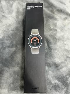 Samsung Galaxy Watch 5 Pro 45MM Grey color Box pack