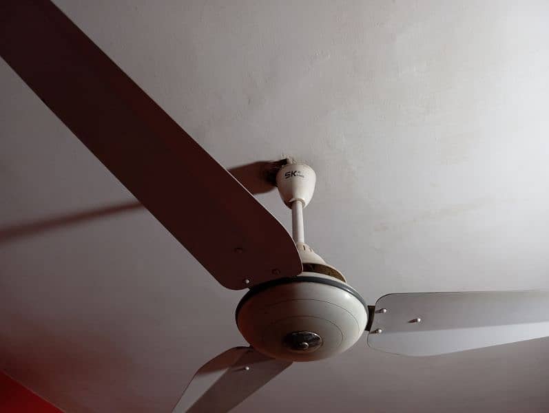 ceiling fan almost new  3 sk 0
