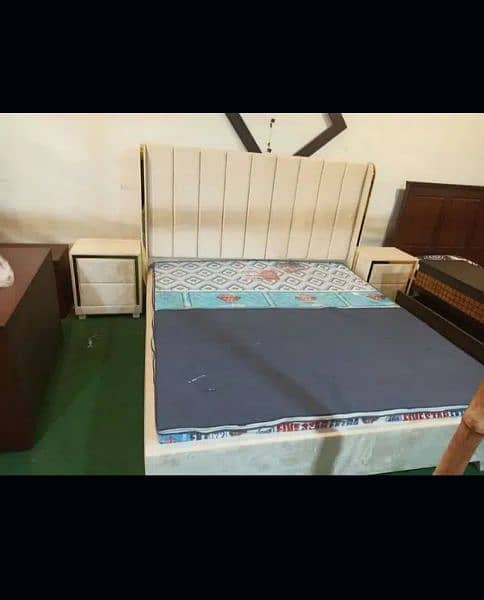 double bed, single bed, poshish bed, poshish brass bed, velvet design 4