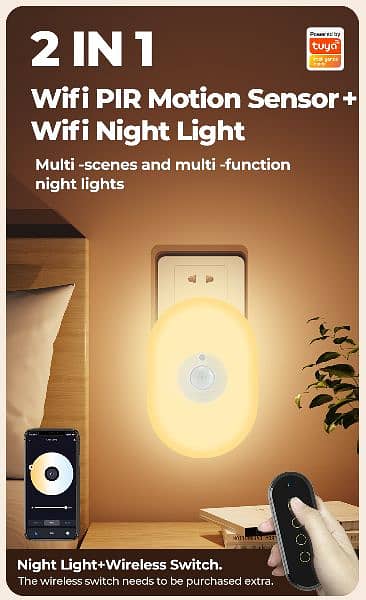 Tuya Night Light Wifi LED Bluetooth Motion Sensor (No CashonDelivery) 5