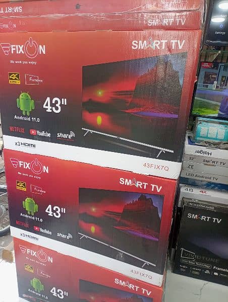 43 inch Smart led tv brand new box pack 9