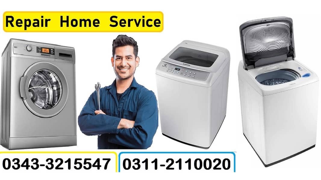 Expert Repair Fully Automatic Washing Machine All Karachi Home Service 0
