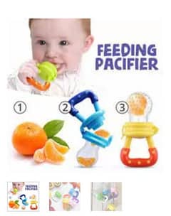 Pack Of 2 Fruit Pacifier
| Silicone Baby Toothbrush U Shaped 360 Degre 0