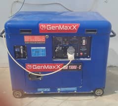 Used GenmaxX GM 15000 E Generator 7.5 Kva For Sale