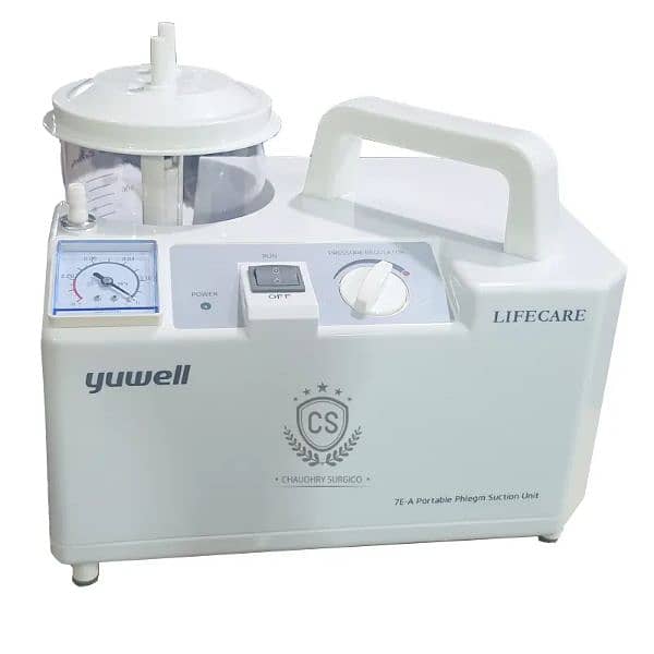 Portable Phlegm suction Machine Lifecare / Yuwell 7E-A/B/D 1