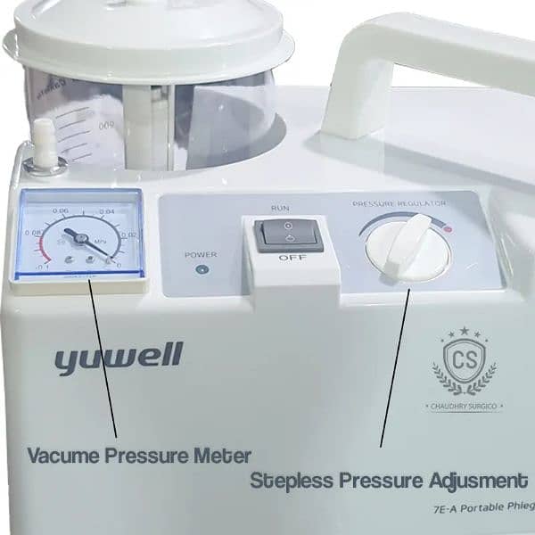 Portable Phlegm suction Machine Lifecare / Yuwell 7E-A/B/D 2