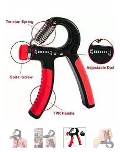 siliconTummy Trimmer Exercise Kit

| Adjustable Hand Grip Strengthener 4
