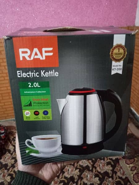 New Packed RAF Electric Kettle 2.0L 0
