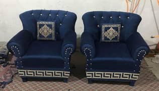 sofa set / 5 seater sofa set / five seater sofa set / versace sofa set