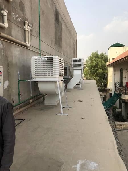 Evaporative Air Cooler. We are Importer & Supplier CEO Hassan Butt 7