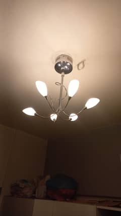 Imported wall ceiling hanging lights with G4 model small bulbs in it