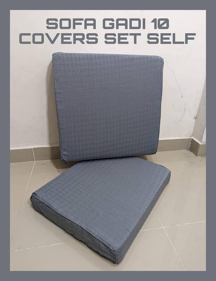 Sofa Gaddi Cover, 10 pcs Set 2