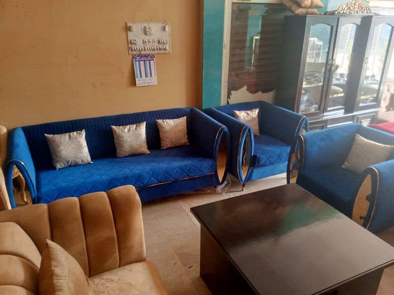 Ramzan offer 48500 Royal Modern Turkish style five str sofa set 17