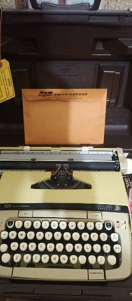 New VTG Smith Corona Galaxie 12 Typewriter 5