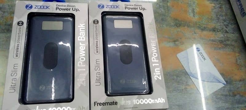 zoook freemate ultra slim 10000mah wireless power bank 10