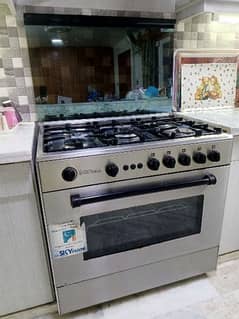 5 burner Stove with oven