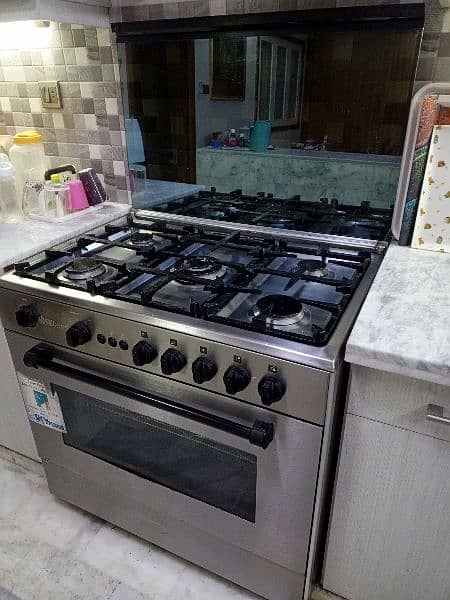 5 burner Stove with oven 5