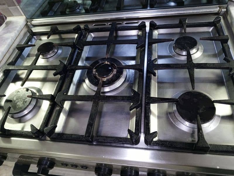 5 burner Stove with oven 6