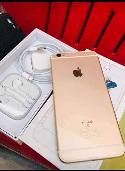 iPhone 6s plus 128 GB complete box Mein WhatsApp number 03489336983 0