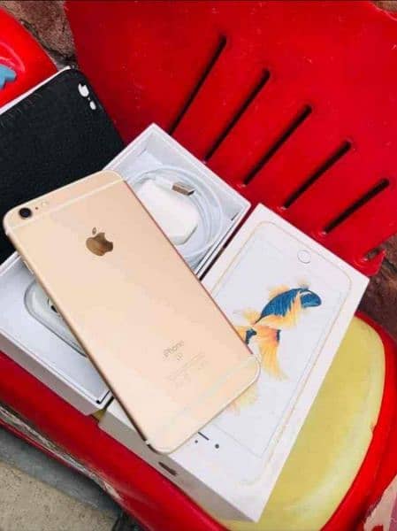 iPhone 6s plus 128 GB complete box Mein WhatsApp number 03489336983 3