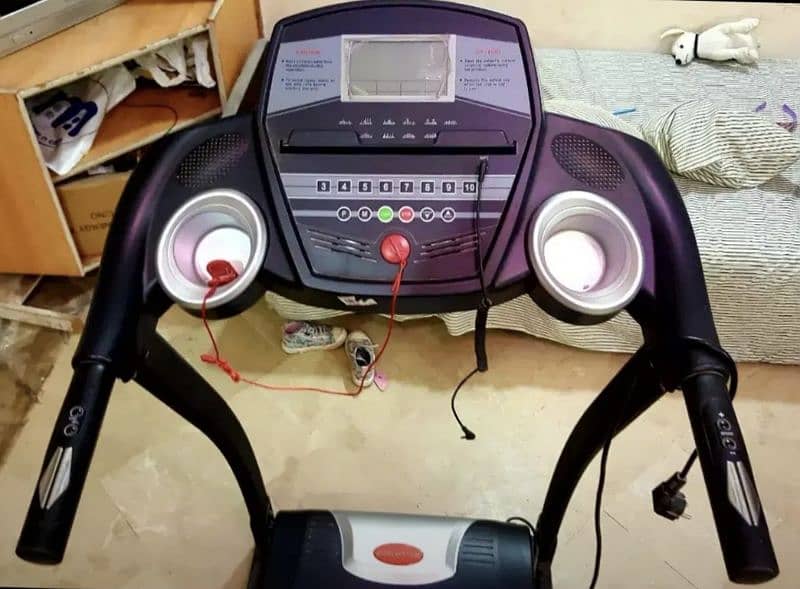 treadmill exercise machine running jogging walk gym equipment cycle 16