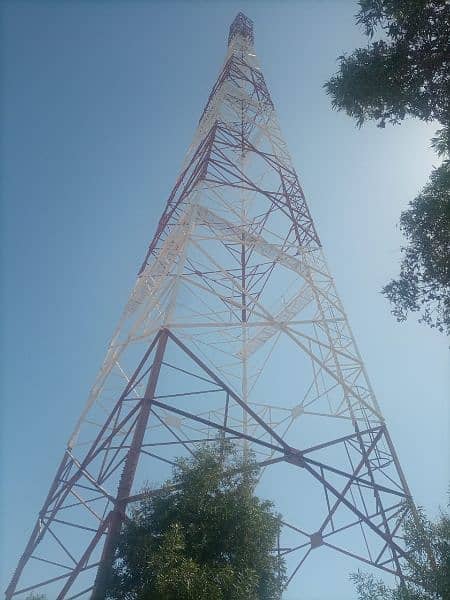 Guy mask tower telecom 14