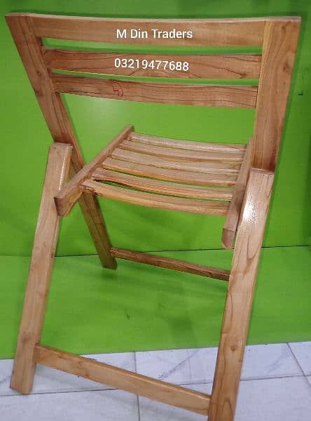 folding chairs/ wood chair/ out door chair / namaz chair is 3