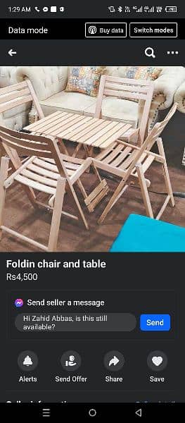 folding chairs/ wood chair/ out door chair / namaz chair is 7