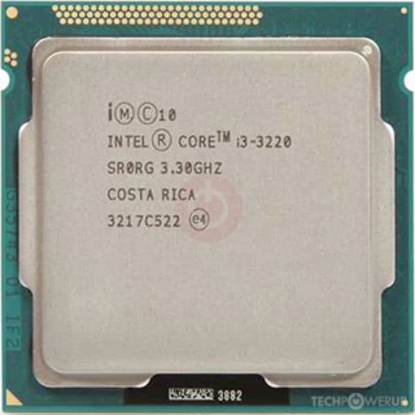 Intel core i3-3220 processor 0