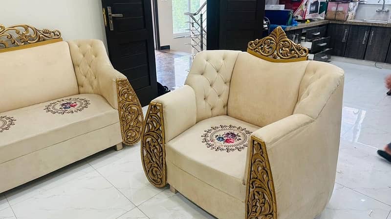 Luxury sofa set 3