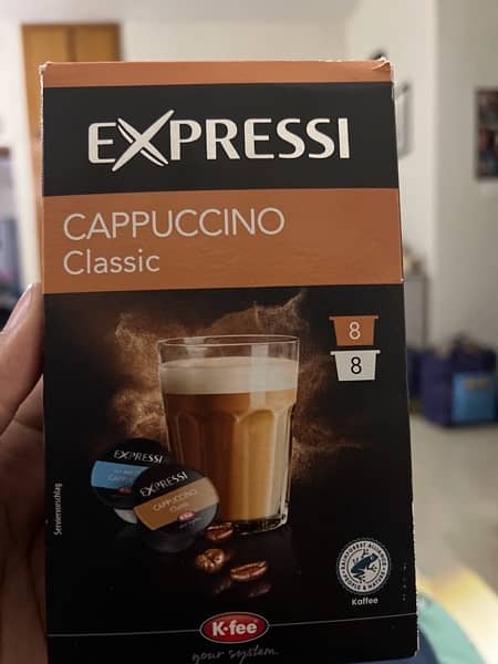 Expressi k-fee coffee 2x16 capsules plus 1x12(opened) 2
